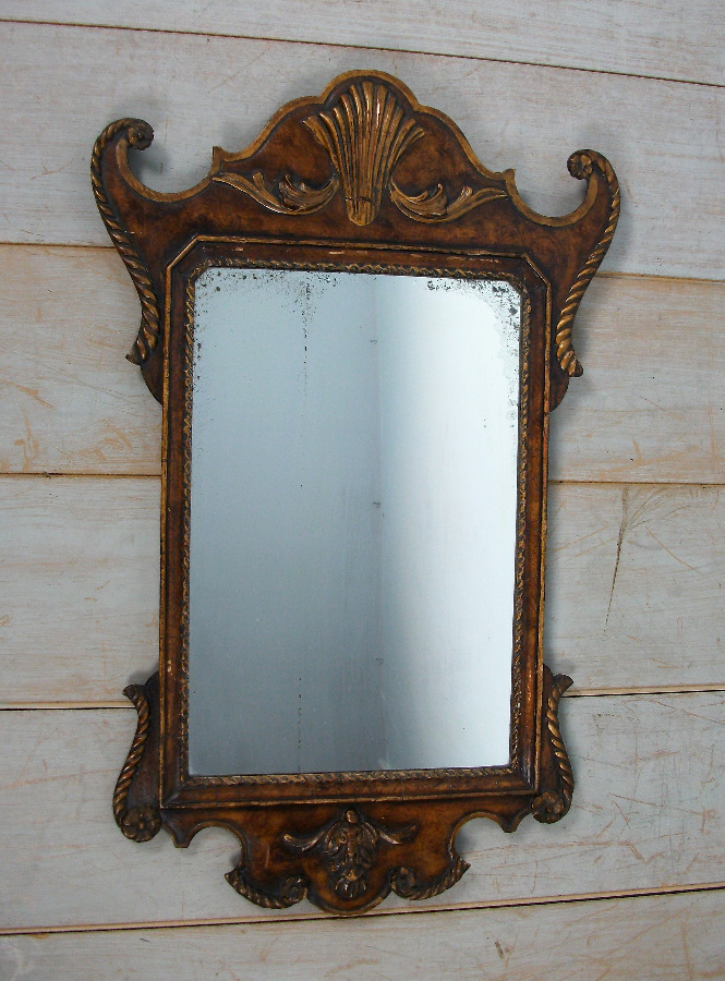 Fret mirror of Georgian design